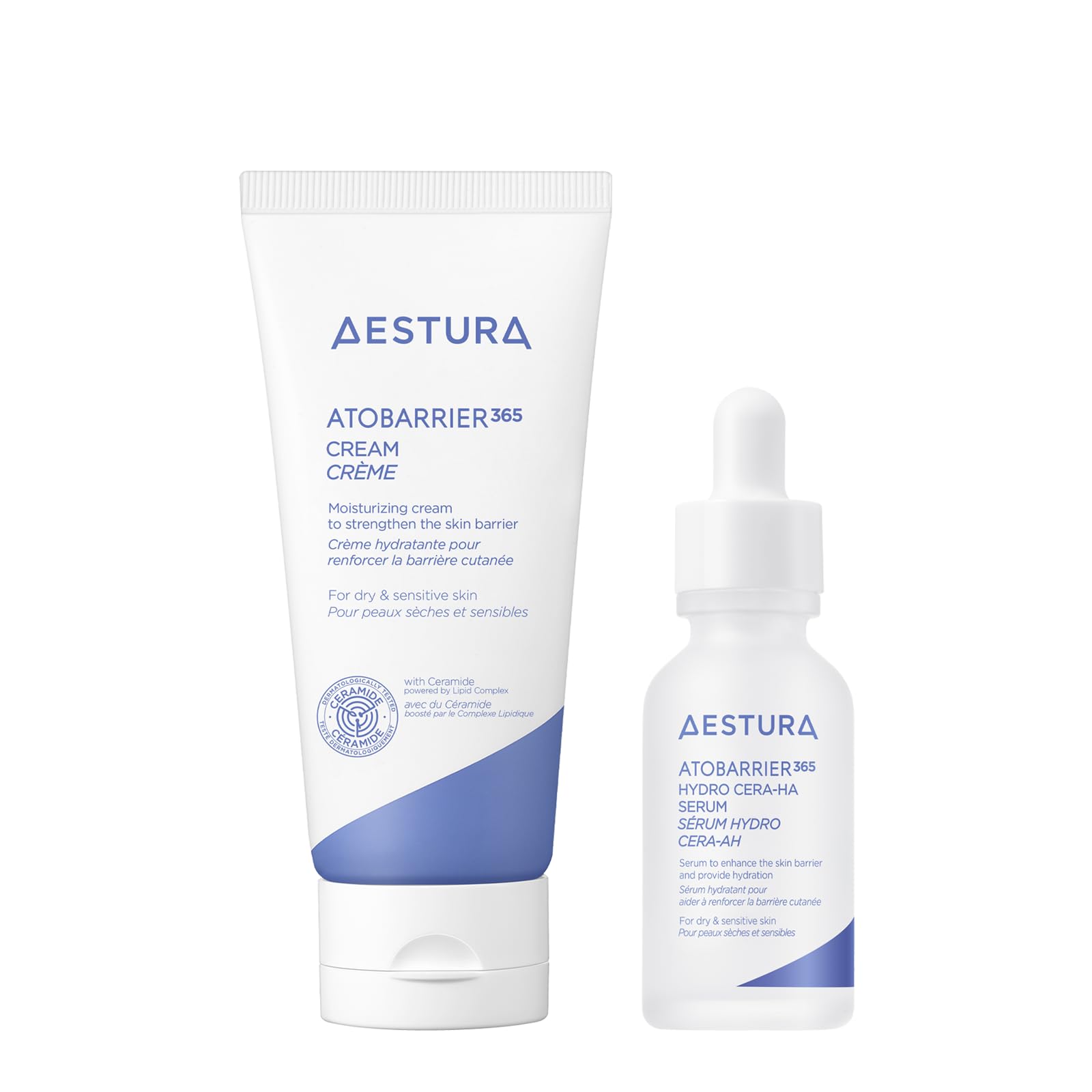 AESTURA ATOBARRIER 365 CREAM 80ml ＆ 美容液 Amazon.com: AESTURA ATOBARRIER365 Face Cream + Serum : Beauty