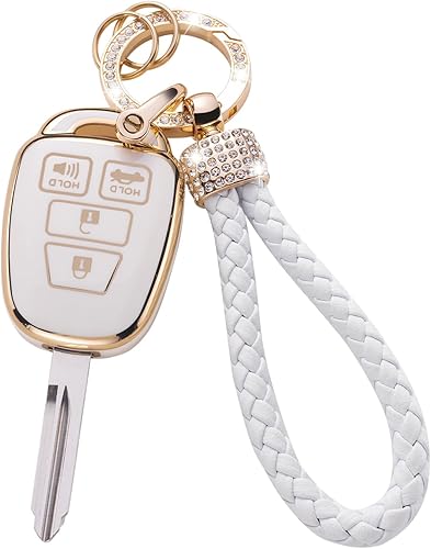 Gematay Funda para llavero Toyota compatible con Corolla 2014 2015 2016 2017 2018 2019 Camry 2014-2017 Tacoma 2016-2018 Smart Key Protector disponible en Yaxa Colombia