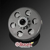 Vista 7 de Embrague Centrífugo Go Kart Embrague Motor Depredador Mini Bicicleta Baja 3/4" Pulgadas Orificio 12 Dientes 12T para Cadena #35 6.5HP - Actualización