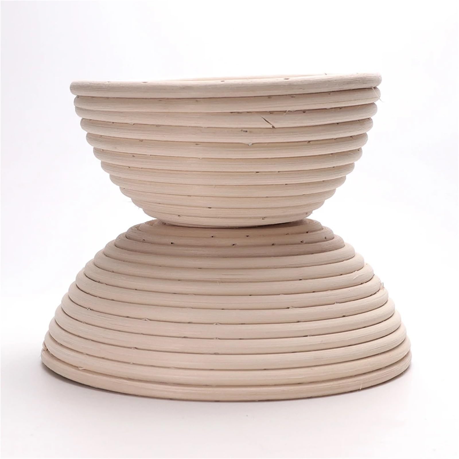 Kosz do proofingu chleba, Kosze do wyrastania chleba Rattanowe okrągłe owalne drewno w kolorze wielu rozmiarów(Oval 30x14x7cm)