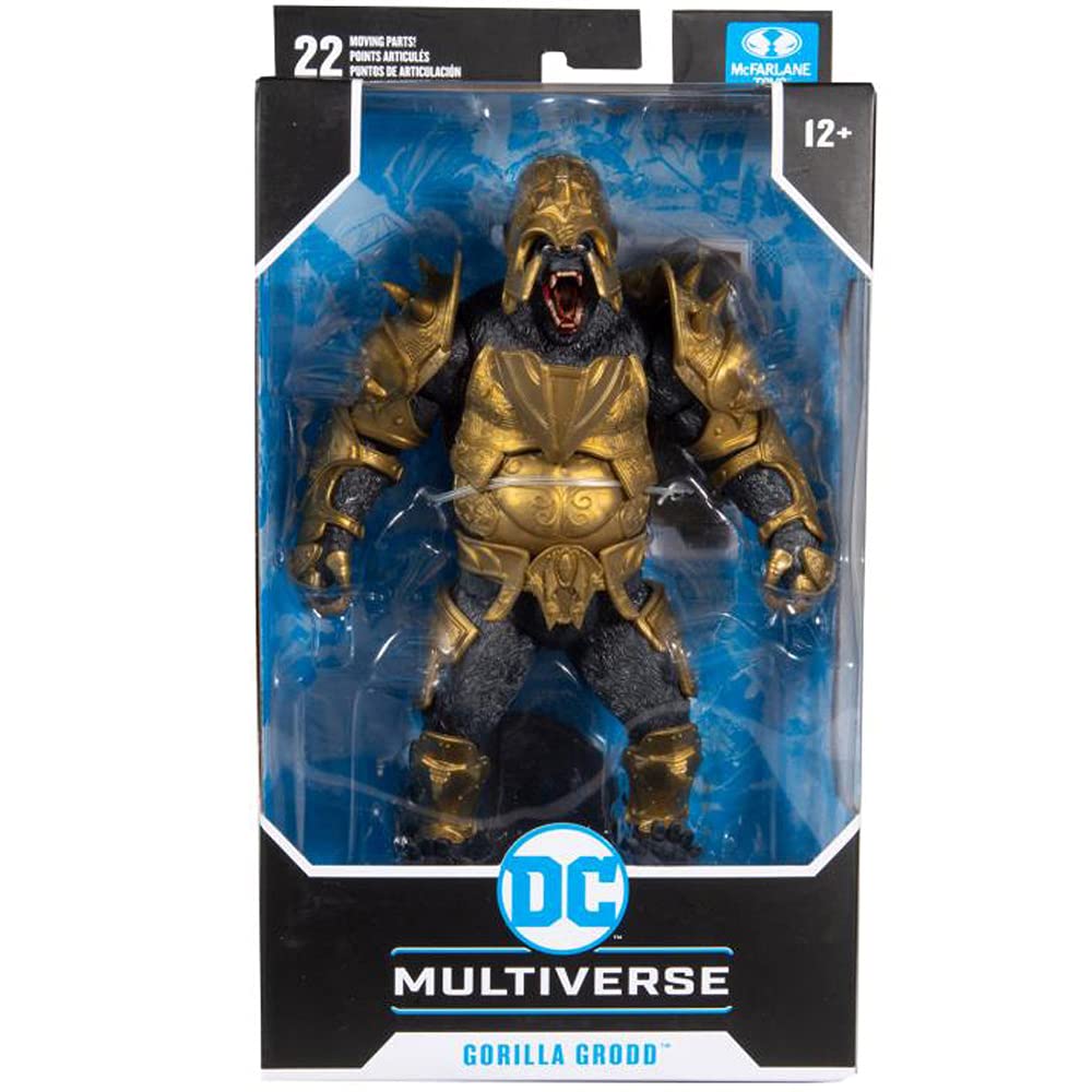 Amazon.com: DC MULTIVERSE Gorilla GRODD McFARLANE : Toys & Games