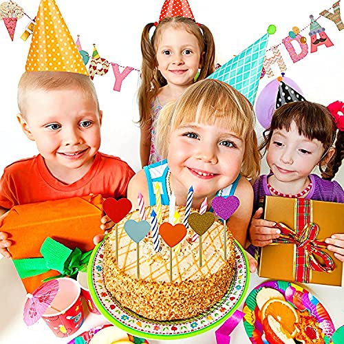 Feesthoedjes voor verjaardagen, kinderverjaardagen, feesthoeden, luchtrood, fluitje en Happy Birthday-banner… - Image 6