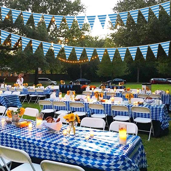 Oktoberfest Deko Set - 151-teiliges Party-Set Mit Tischdecke & Servietten