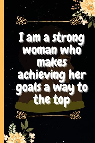 Black Girl Motivation Notebook for African American Women Write Goals, Aspirations, Memos, Appointments and More, Lined Pagesand Agenda " 6" x" 9"