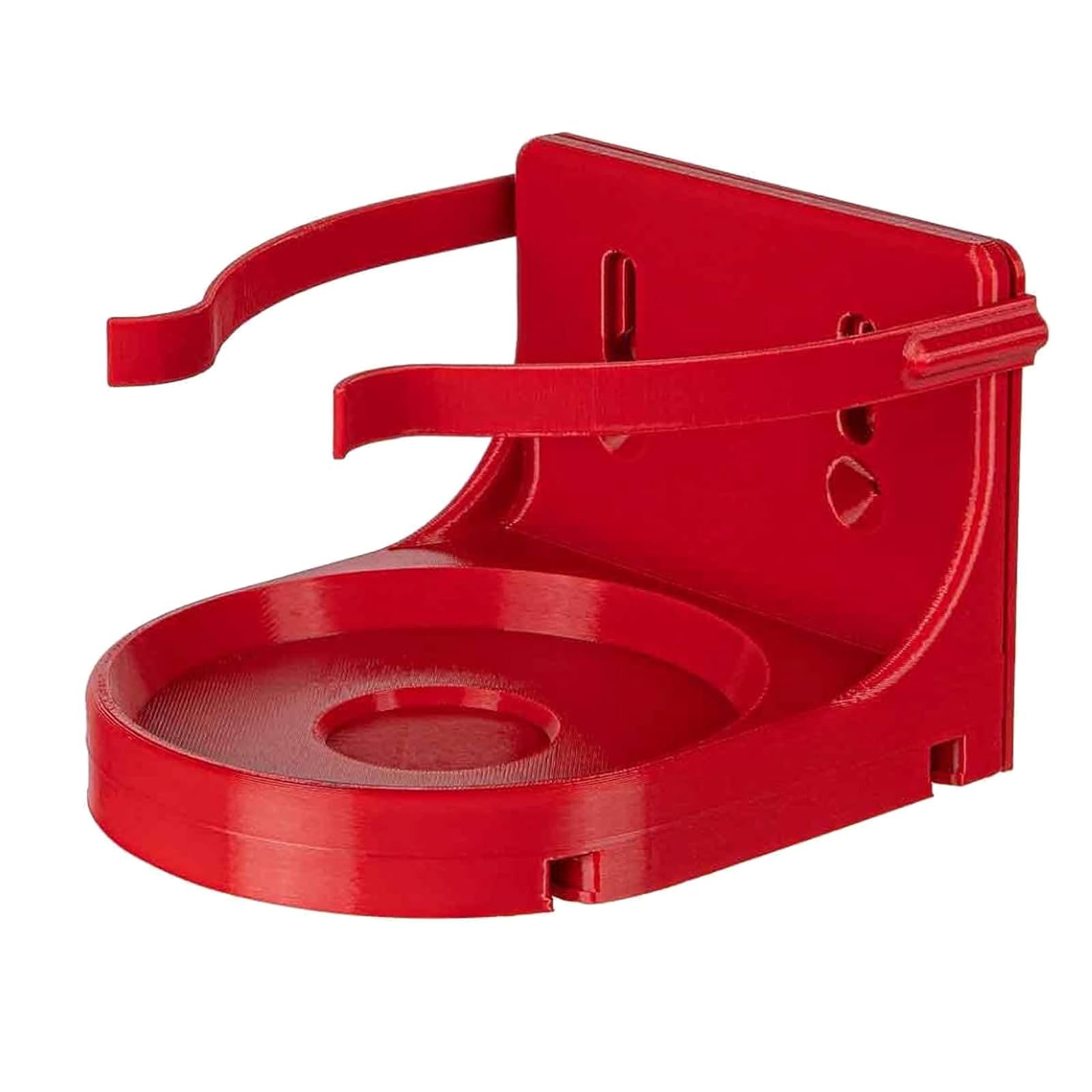 Plcpdm Red Lifesaving Equipment Wall Mount For Choking Device Holder Easy Installation Device Organization Space Saving Lifesaving Storage