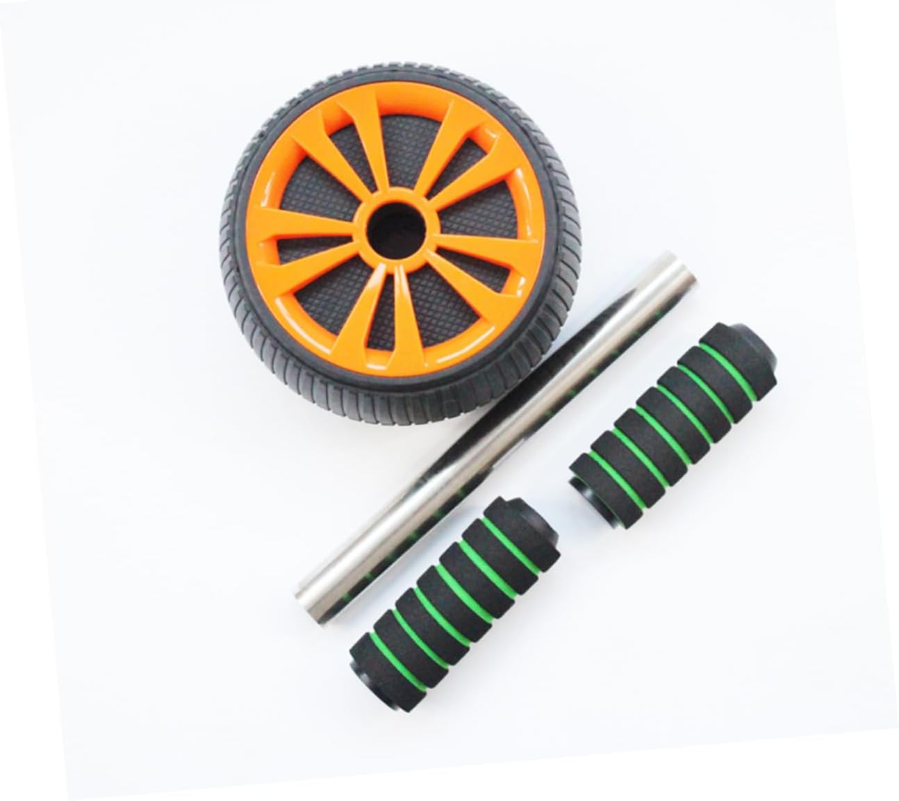 Generic Silent Abdominal Wheel Exercise Wheel Abdominal Exercise Trainer Core Ab Cruncher Home Workout