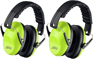 Jozy Noise Cancelling Headphones for kids, Toddler Hearing Protection SNR 26dB, Sensory Ear Muffs for Autism, Concerts 2-Pack