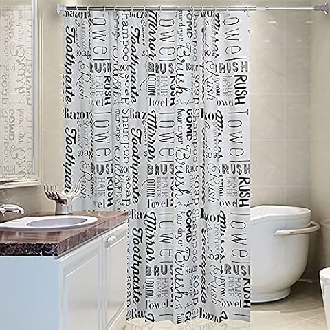 Cortina de ducha de 300 cm extra anchas Cover