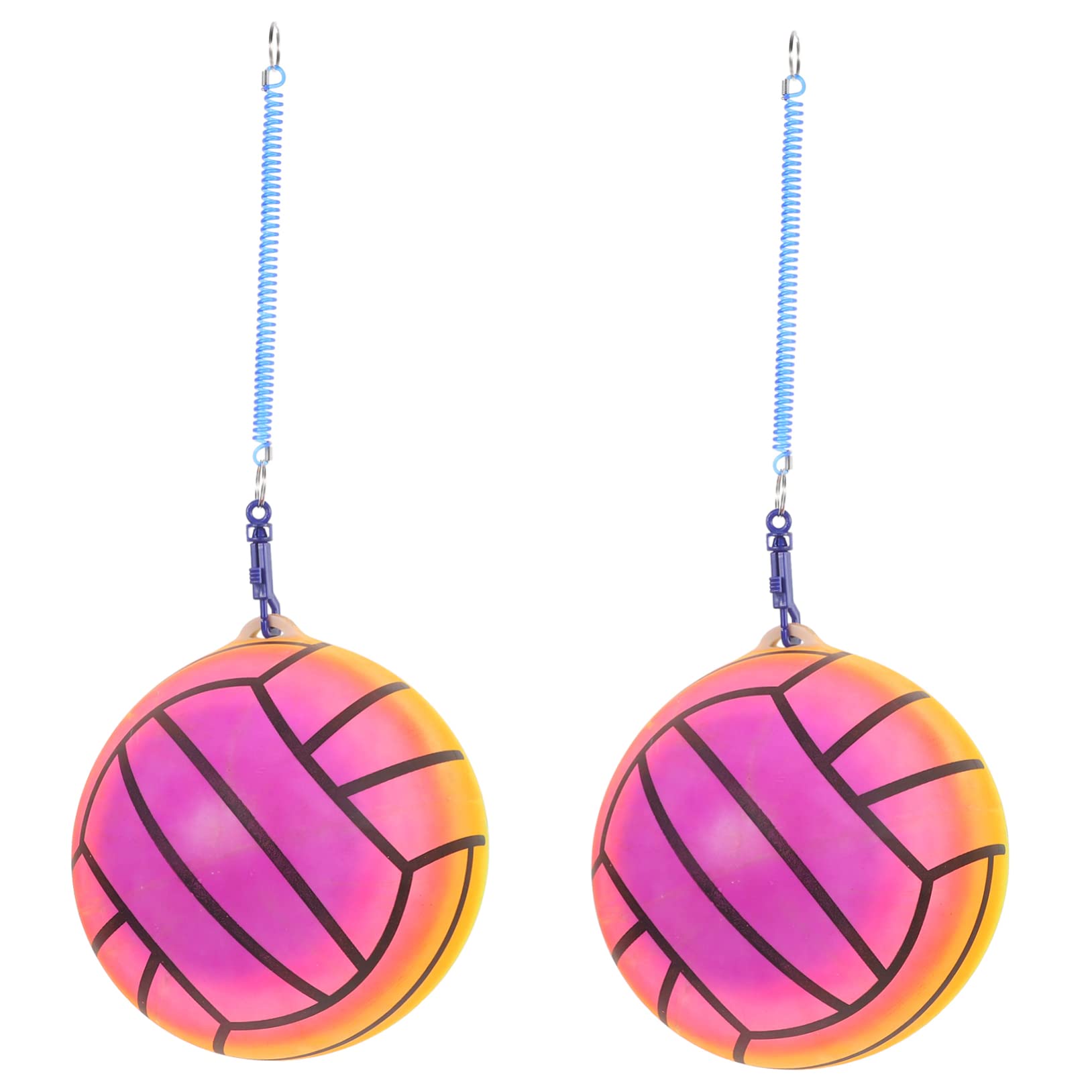 TOYANDONA 8 Pcs Pvc Inflatable Volleyball Sports Volleyball Resistance Belt Volleyball Keychains for Teen Girls Volleyball Keychains for Team Volleyball Gifts Toys Football Child Toy Ball