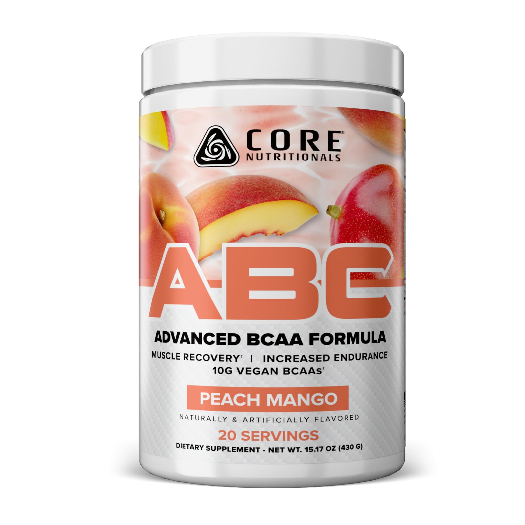 Core Nutritionals ABC Advanced BCAA, Pineapple Strawberry, 20 Serv. — Amazon image 10