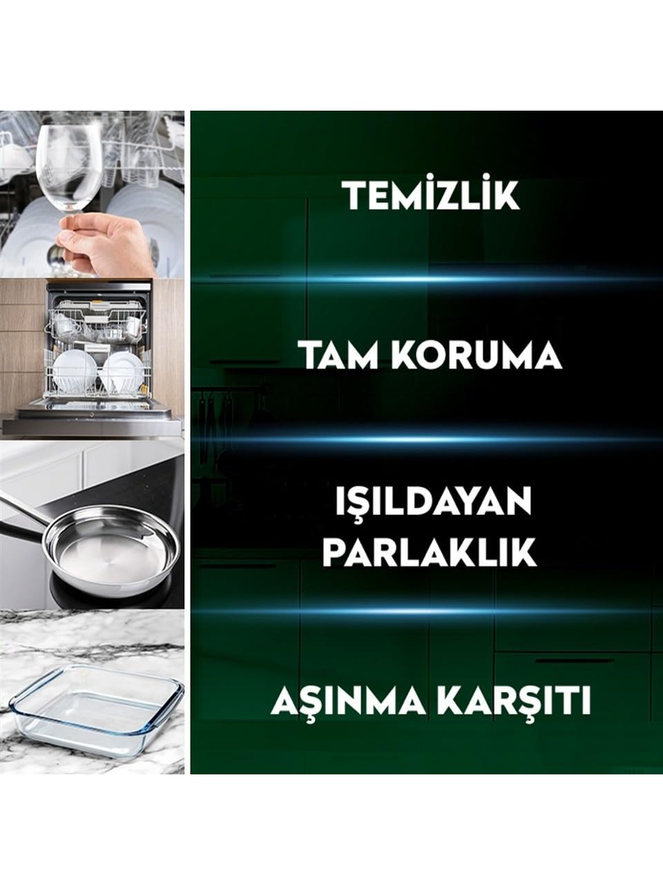 TEMS 4 ü 1 arada Bulaşık Makinesi Kapsülü 12 li 134 gr