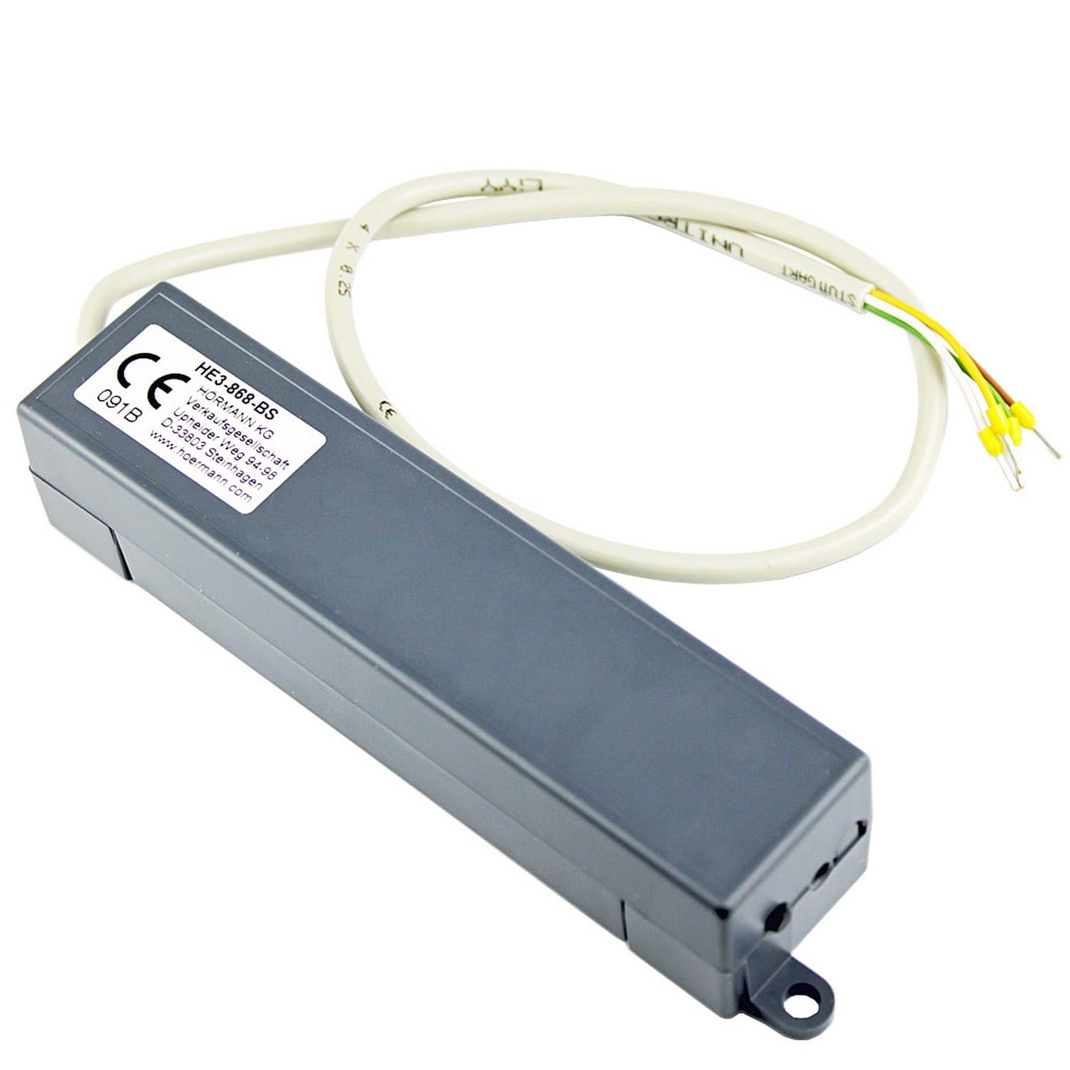 Hörmann 3-Channel Door Receiver HE3-868 BS, Plastic, Mehrfarbig, 0.22 kg