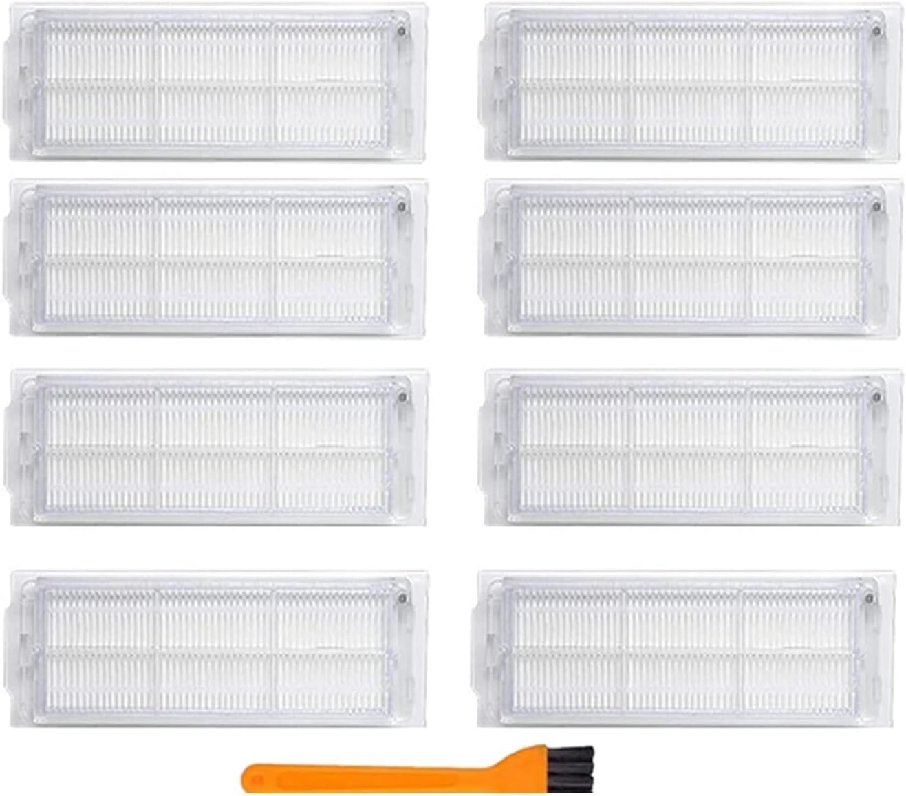 Artemisia HEPA Filter Compatible with Compatible with Xia-omi Mijia STYJ02YM Conga 3490 Viomi V2 PRO V-RVCLM21B Vacuum Cleaner Parts Accessories (Color : 7pcs)