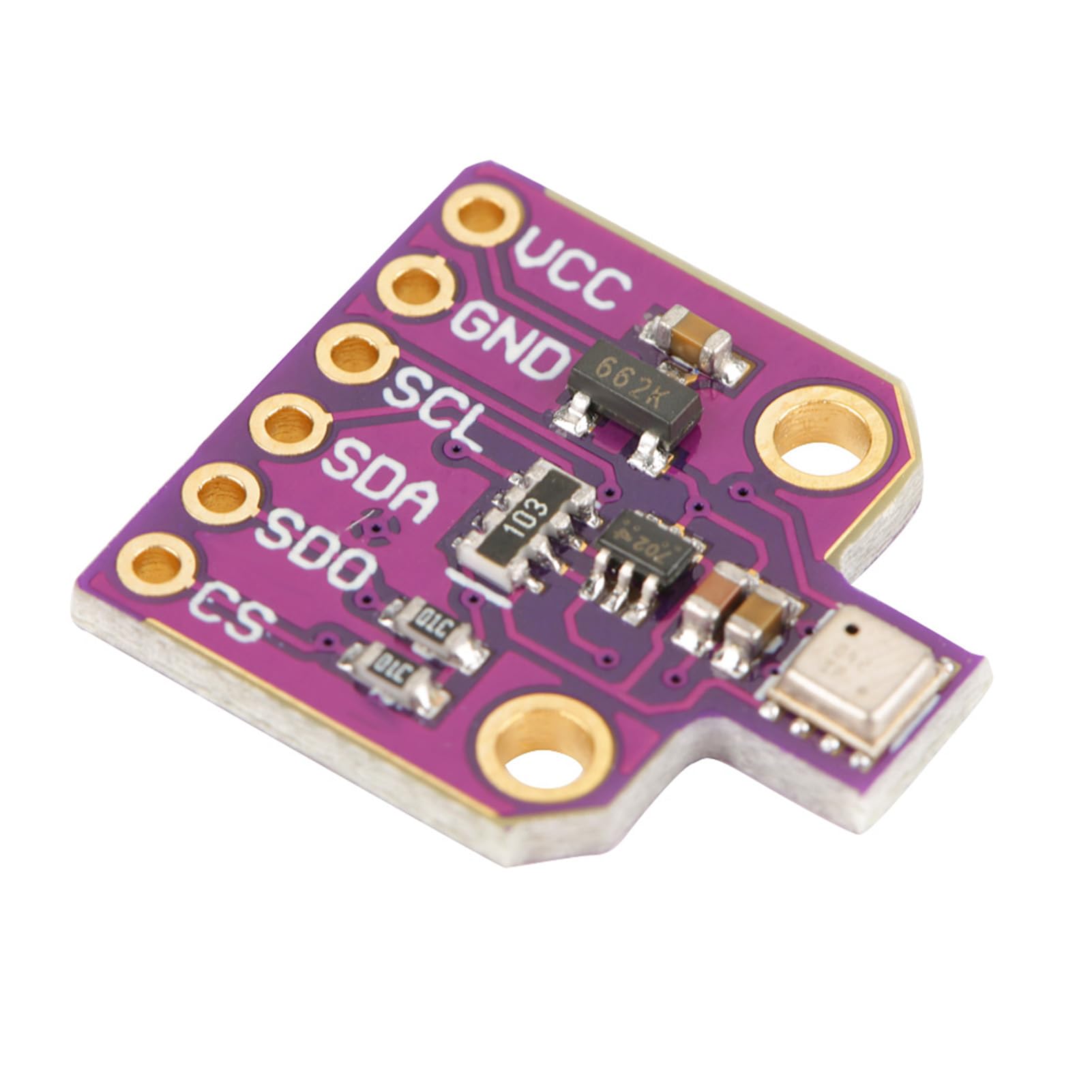 BME680 Sensor, Temperature Humidity Sensor with Superior Sensitivity CJMCU-680 BME680 UltraSmall Pressure Altitude Development Board for Home/Office Automation