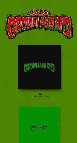 ZICO Grown Ass Kid 4to Mini álbum PhotoBook Versión Poster en Pack+Photobook+Pegatina+Seguimiento sellado