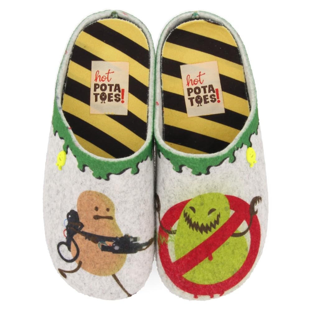 HOT POTATOES HAIDHOF, Slipper Men's, Gris