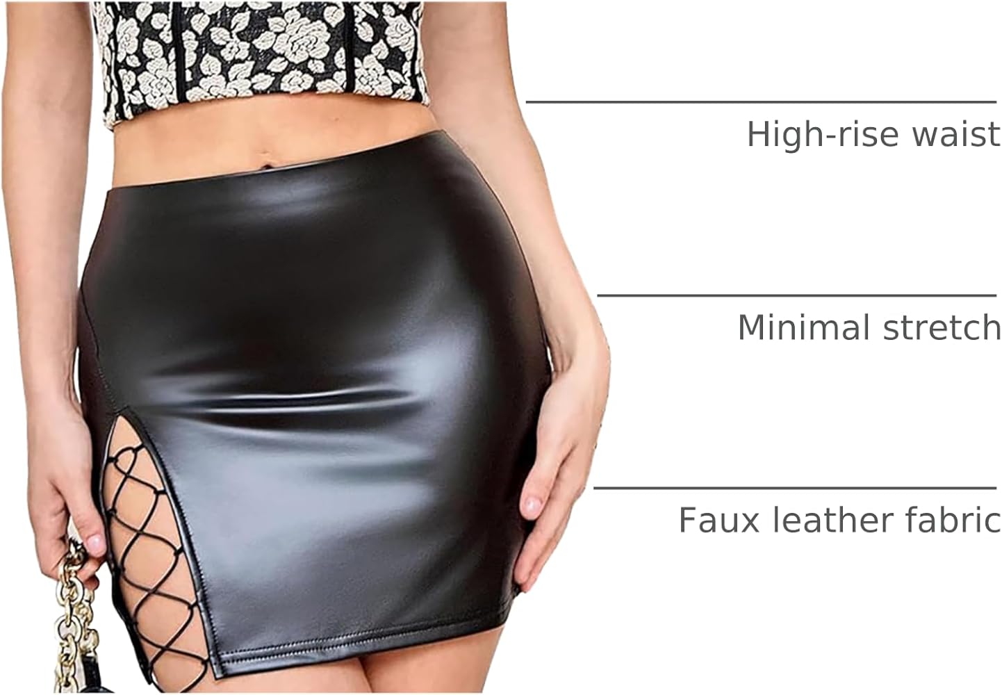 スカート gajess Giselle Leather Skirt 38 Gisele Lether Skirt | Gajess