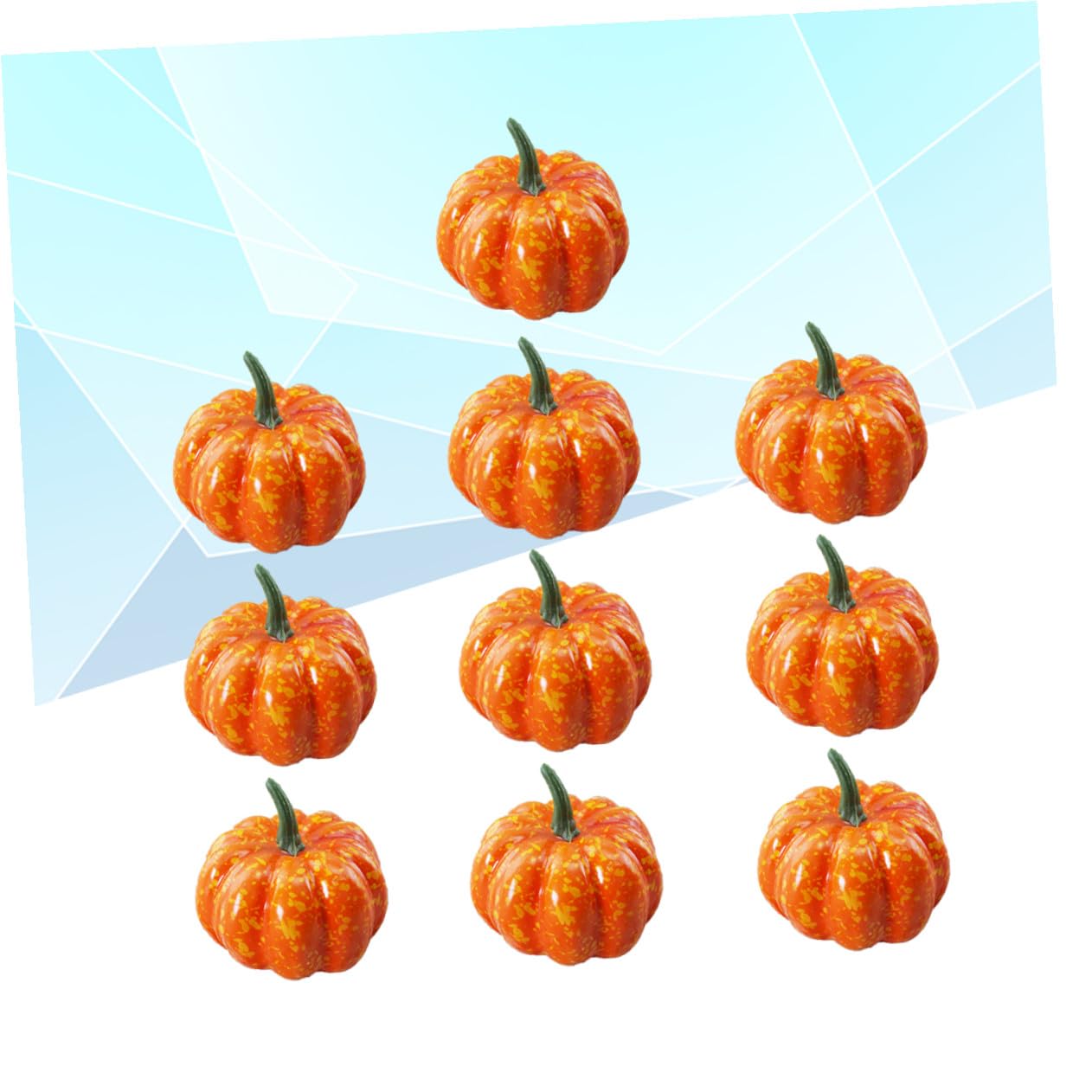 Alipis 30 pezzi Mini Zucche Artificiali in Schiuma Zucche per Decorazioni Autunnali Halloween e Ringraziamento Leggere Tavola Casa e Feste