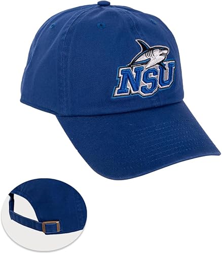 Desert Cactus Nova Southeastern University Baseball Hat NSU Sharks Brimmed Embroidered Cap Adjustable Cloth Strap Adult