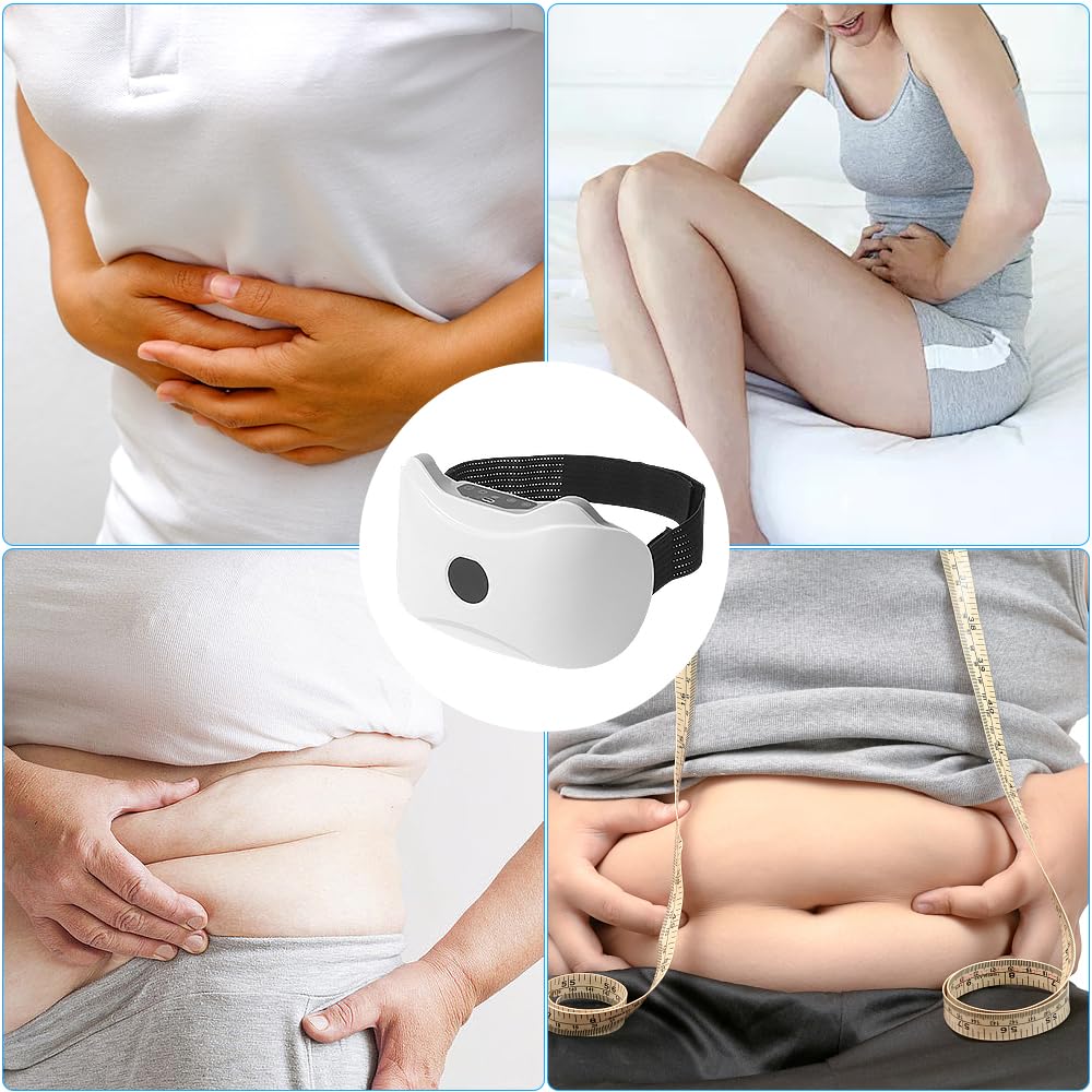 Instrument Électrique De Pétrissage du Ventre, Masseur Abdominal électrique sans, Masseur D'estomac Abdominal, pour brûler Les Graisses et la Digestion, pour Abdominaux, Dos, Cou Et J