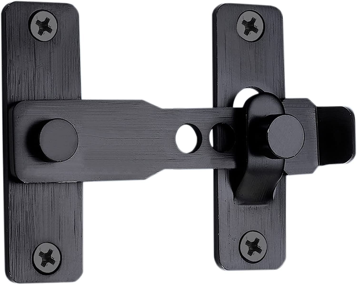 Cerradura deslizante for cerradura de puerta portátil, cerradura de pestillo de puerta, pestillo de puerta de acero inoxidable de primera calidad, adecuado for graneros, baños, exteriores, g