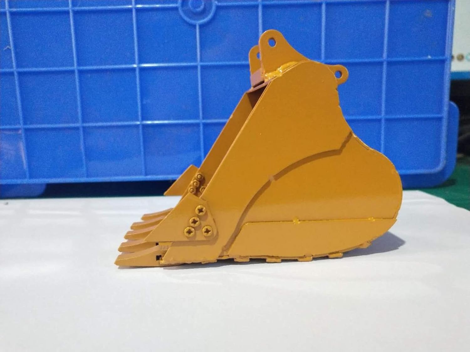 All Metal 580 Simulation Bucket 336D for HuiNa 580 Excavator RC Car