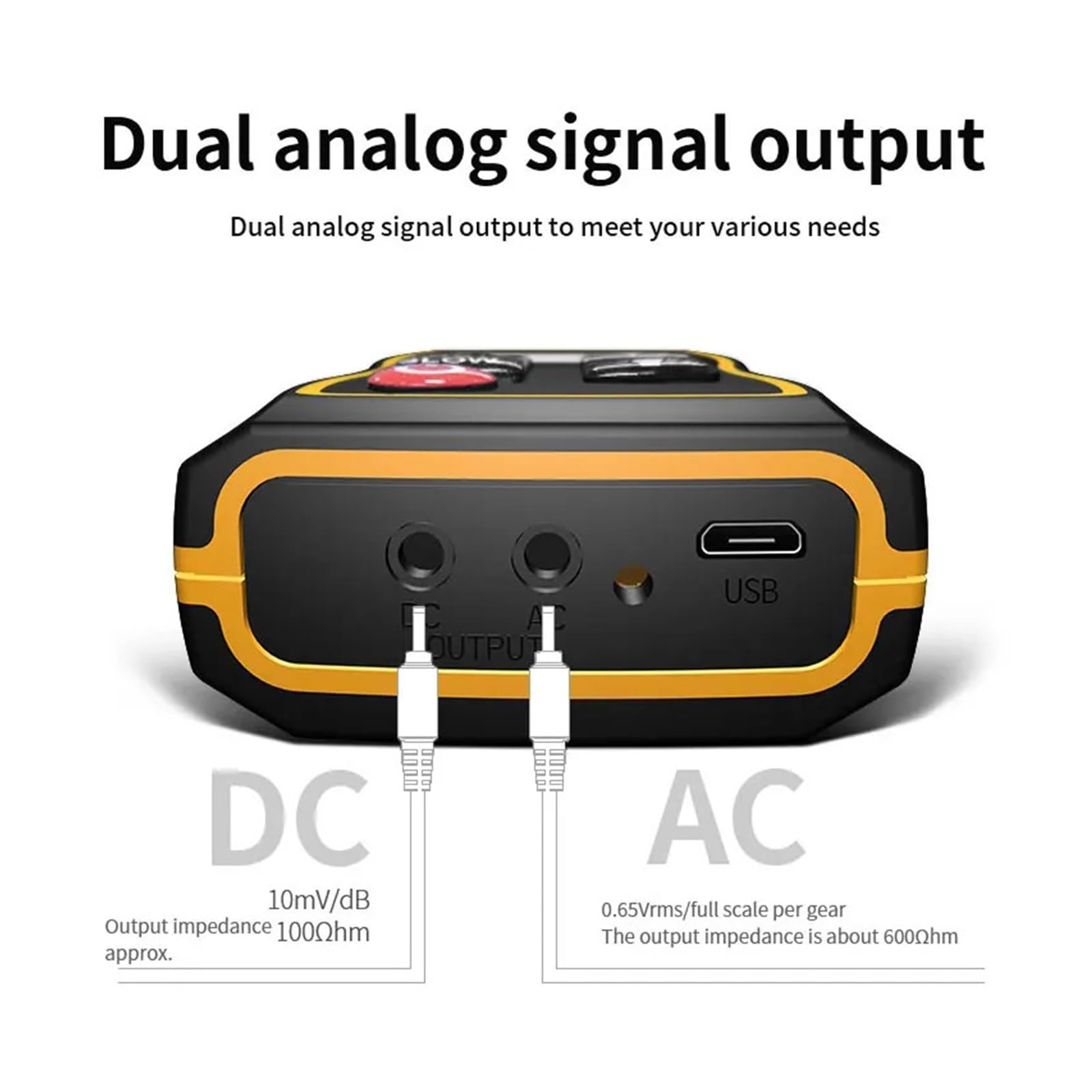 Medidor de decibelios, SW-523/524 Medidor de nivel sonido portátil Digital Sonómetros DB mano Ruido 30-130dB Monitor decibelios(SW-523)