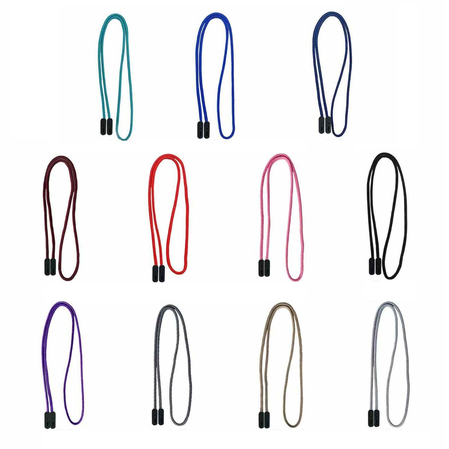 Ubsiuh Kong Green 11-Piece Glasses Lanyard, Wear-Resistant Polyester Lanyard, Sports Glasses Accessories, Sunglasses Fixing Lanyard.