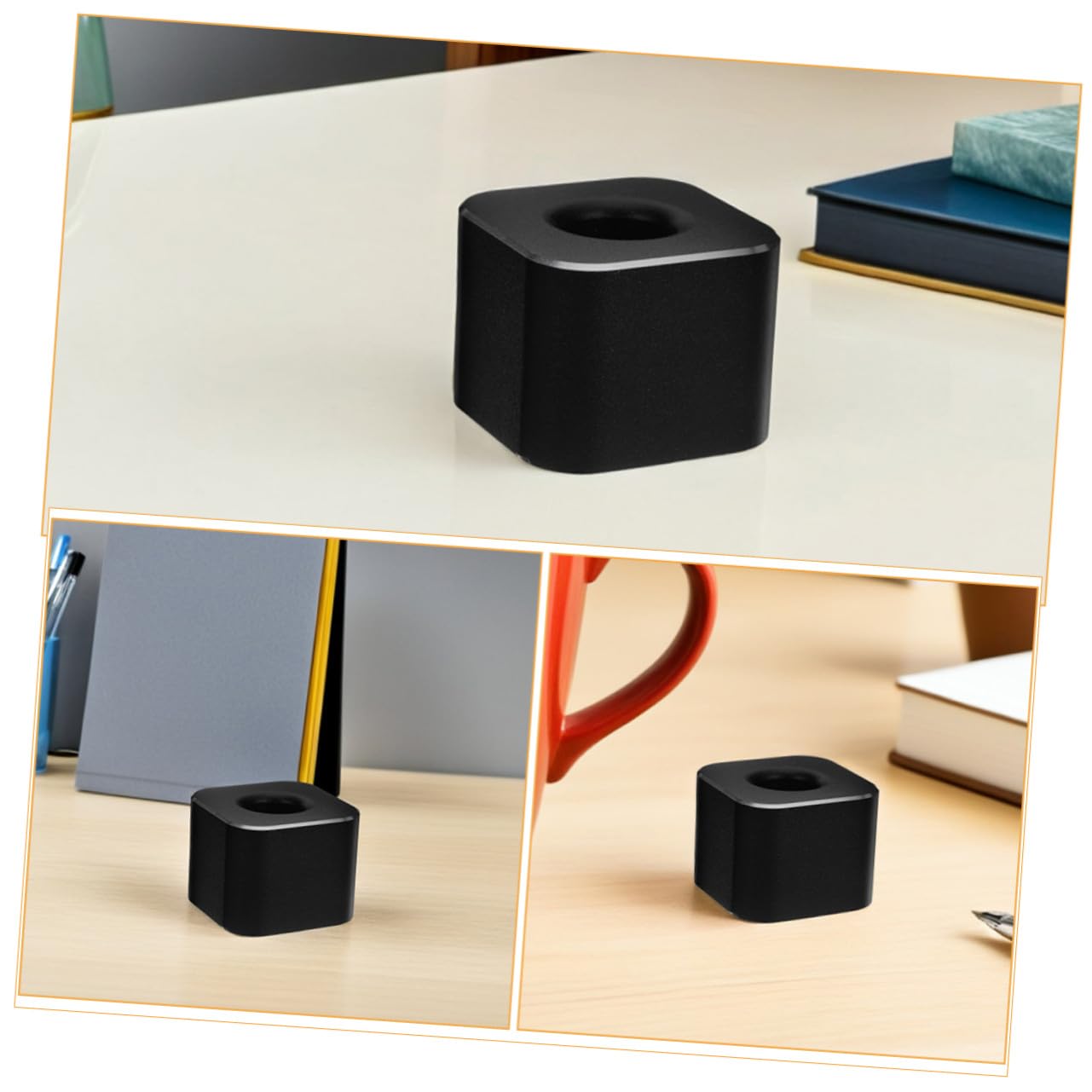 Housoutil 4 Teiliger Stifthalter Aus Metall Stiftständer Für Den Schreibtisch Mini Stifthalter Für Den Schreibtisch Desktop Aufbewahrungs Organizer