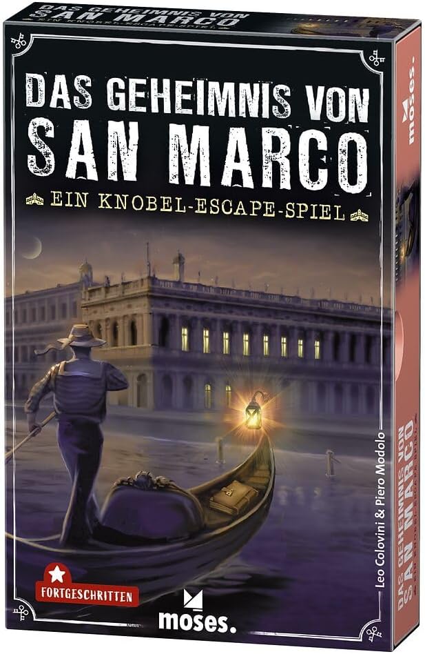 moses Das Geheimnis von San Marco: EIN Knobel-Escape Spiel