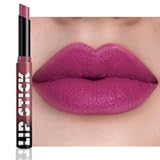 Purple Matte Lipstick for Women&comma; Long Lasting Waterproof Transfer-Proof Vegan&comma; 24 Hours Moisturizing Glossy Shine Lip Gloss&comma; Lipstick Palette Beauty Products Makeup All-Day Formula A03&num;