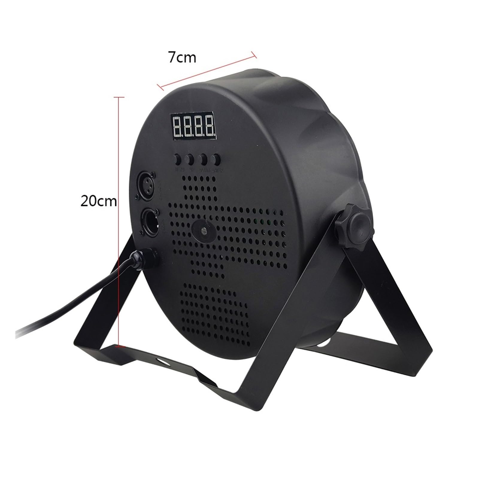 Luce da palco per DJ, Stage Par 18x18w Led Par Light RGBWA UV 6in1 Luce Par in Plastica Stage Dj Light 18x12w RGBW 4in1 Luce Par Uplight per Eventi(18x18w RGBWA UV)