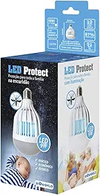 BioWorld Led Protect Lâmpada Led Com Exterminador De Pernilongos - 220V