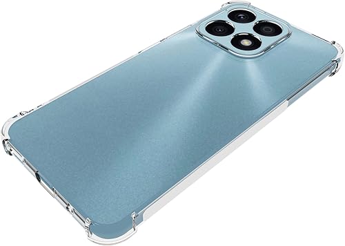 Miniatura 4 de Funda para Honor X8A 4G Clear TPU Cuatro Esquinas Cubierta Protectora Transparente Suave