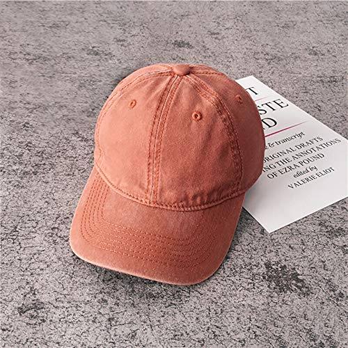 Image of Glamorstar Classic Unisex Baseball Cap Adjustable Washed Dyed Cotton Ball Hat