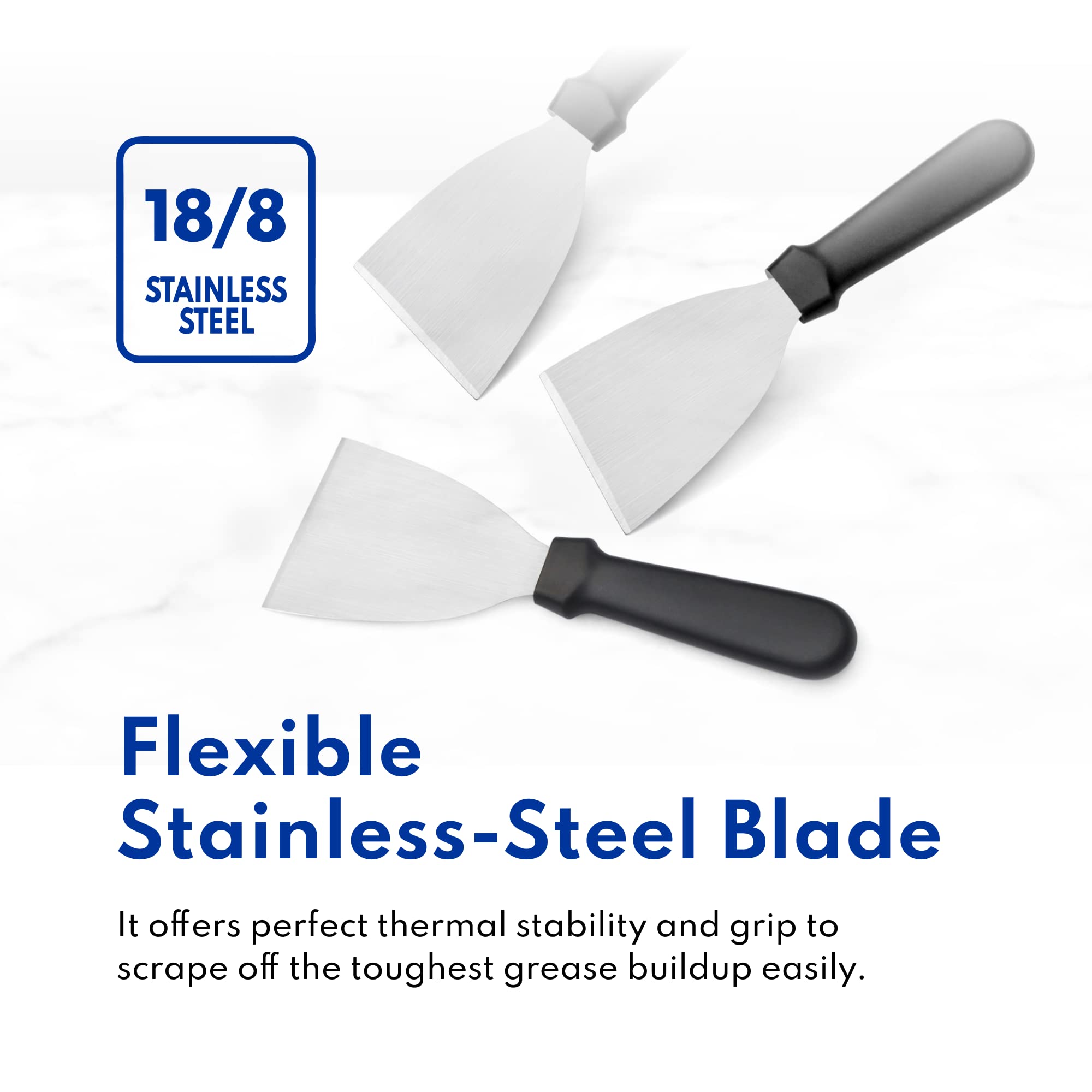 New Star Grill Scraper - Stainless Steel -6