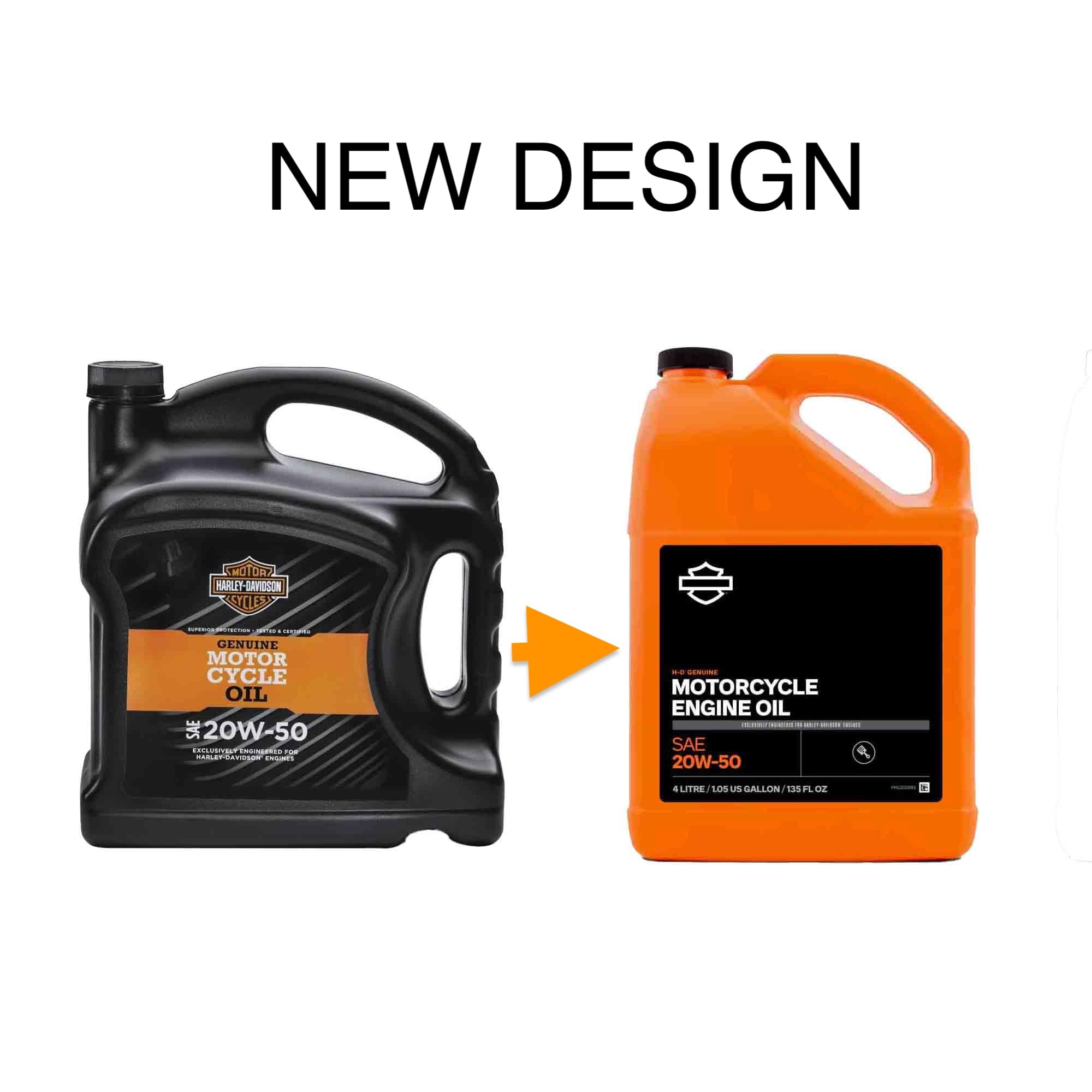 HARLEY-DAVIDSON 360 Motoröl (4 L) Genuine SAE 20W-50 Motorrad Öl Motorenöl