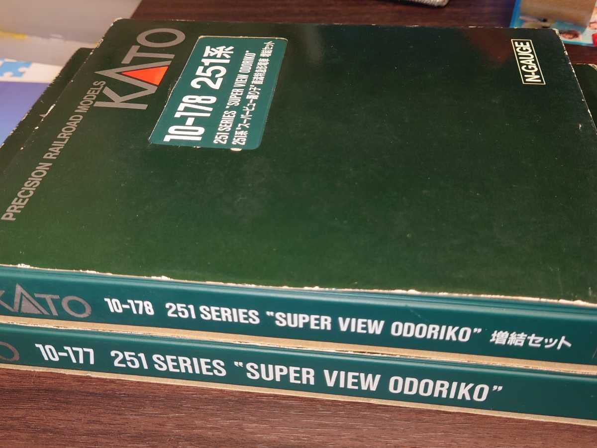 KATO Nゲージ 6両基本セット＋4両増結セット 10-177, 10-178 Amazon | 現状品 Nゲージ KATO 10-177 10-178 251系 スーパービュー