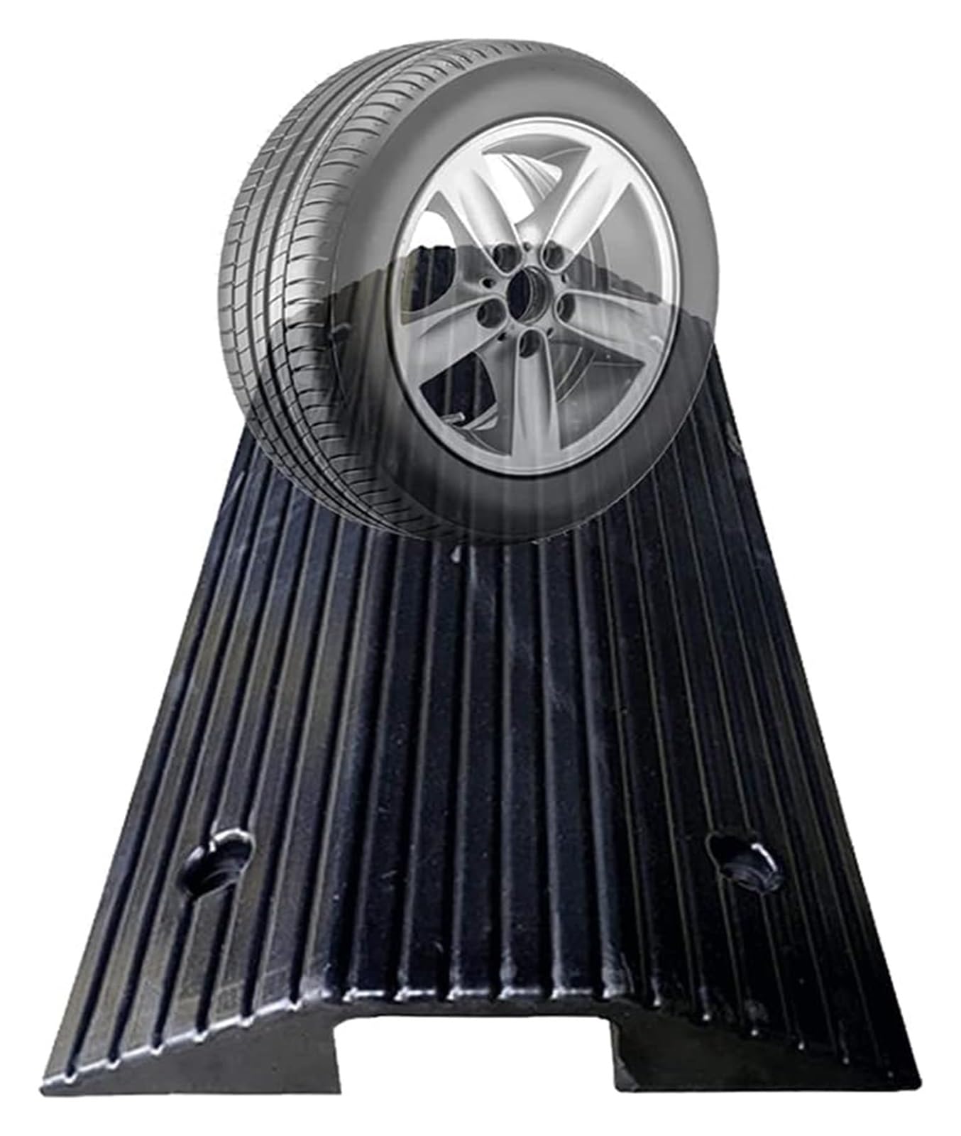 Threshold Ramp Ramp Threshold Ramp Heavy Duty Rubber Ramp Sturdy Curved Obstacle Mobility Scooter Ramp Non-Slip Kerb Ramps Anti-Slip (Black Sty