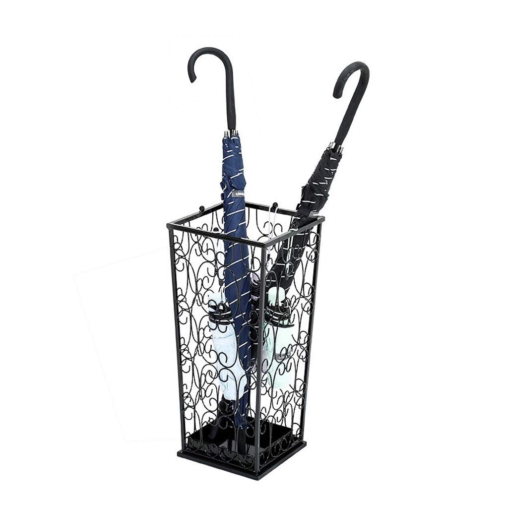 MOBYGKFY Iron Quality Umbrella Stand,Office Decoration Rack Holds Umbrellas Canes Walking Sticks