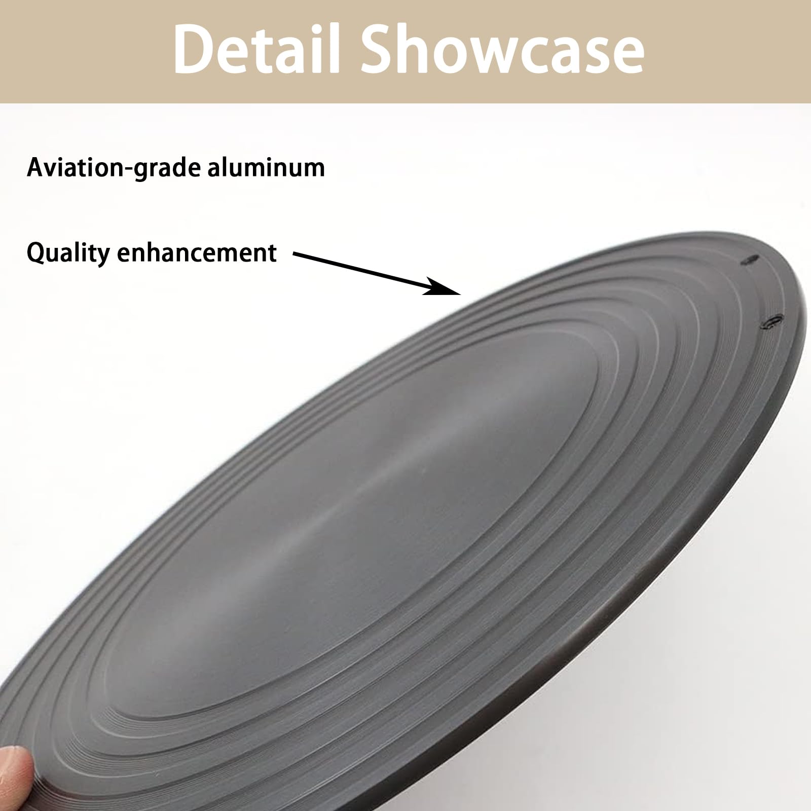 Diffuseur de Chaleur Alliage Aluminium 24cm pour Cuisinière à Gaz
