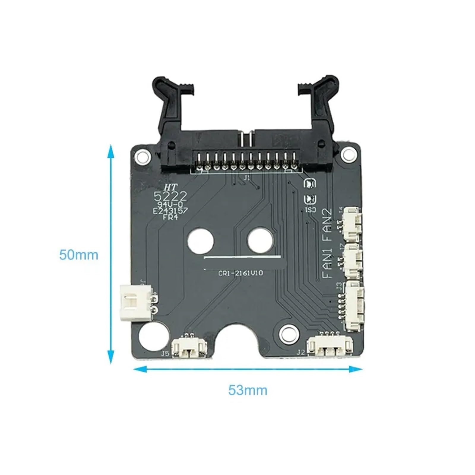 Modulo breakout for scheda adattatore ugello hot end for stampa 3D compatibile con estrusore for testina di stampa 3D Ender 3 s1 Pro(Dark Blue)