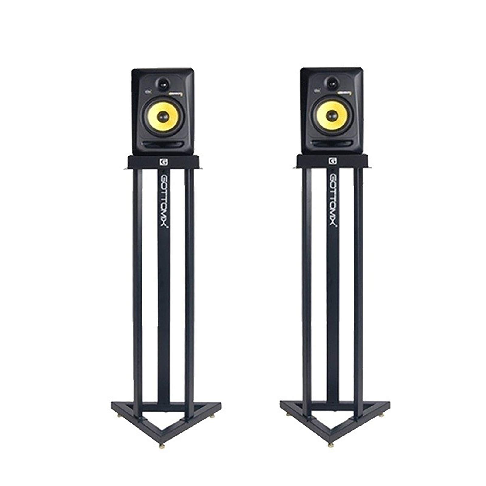 Soporte para Altavoz 1 par de Soportes para Altavoces envolventes, Estante de Audio de 2 Piezas, para un Mejor Audio, Peso de hasta 45 Libras - 1 par, fácil Montaje
