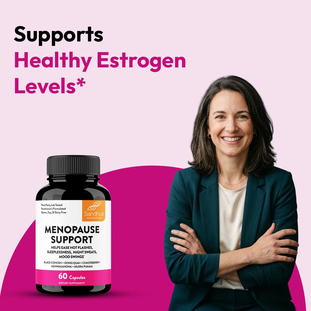 Menopause Support Supplement for Women - For Hot Flashes and Night Sweats — Amazon image 10