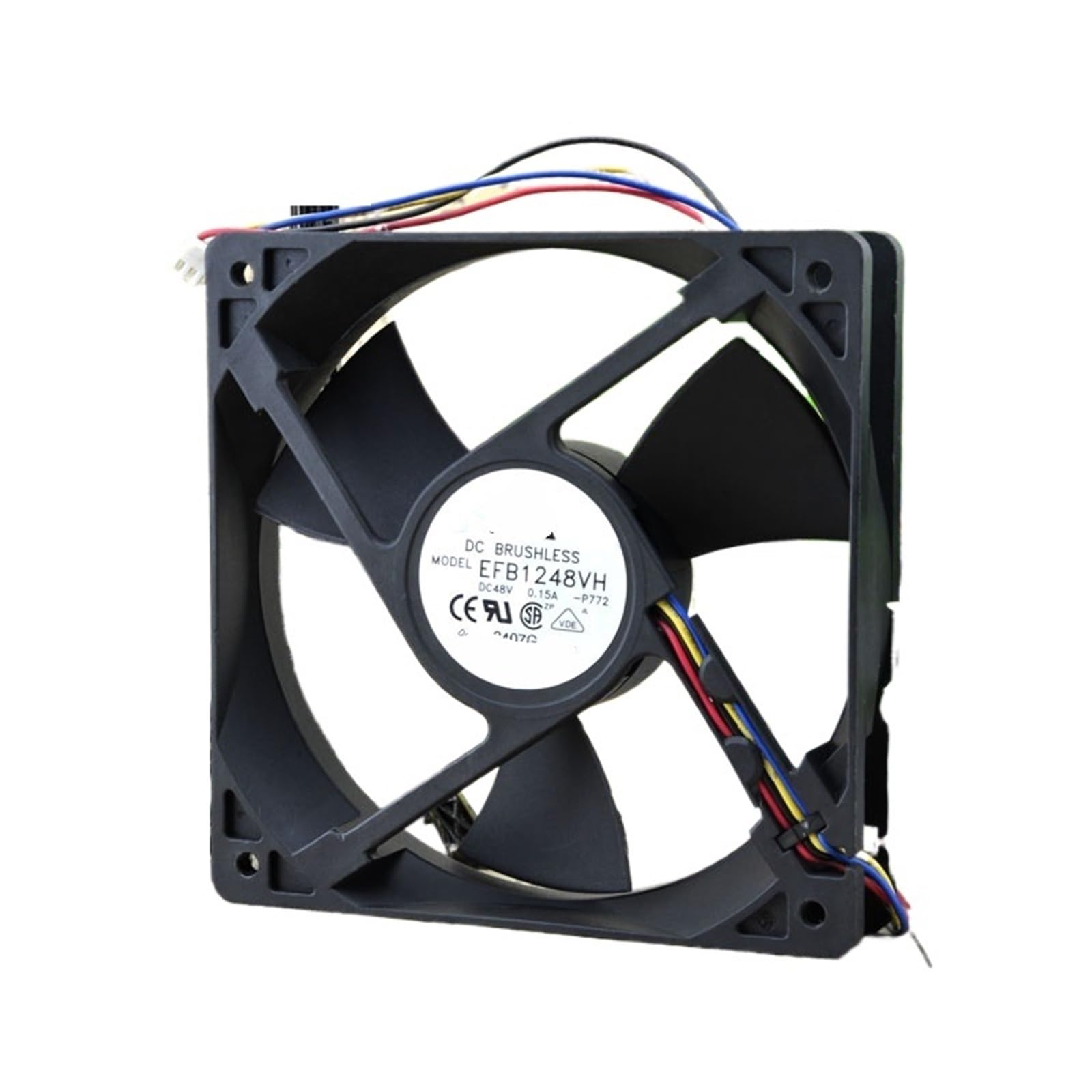 YUSKICCNE EFB1248VH-R00 48V 0.15A 12025 120 * 120 * 25mm 12cm Cooling Fan