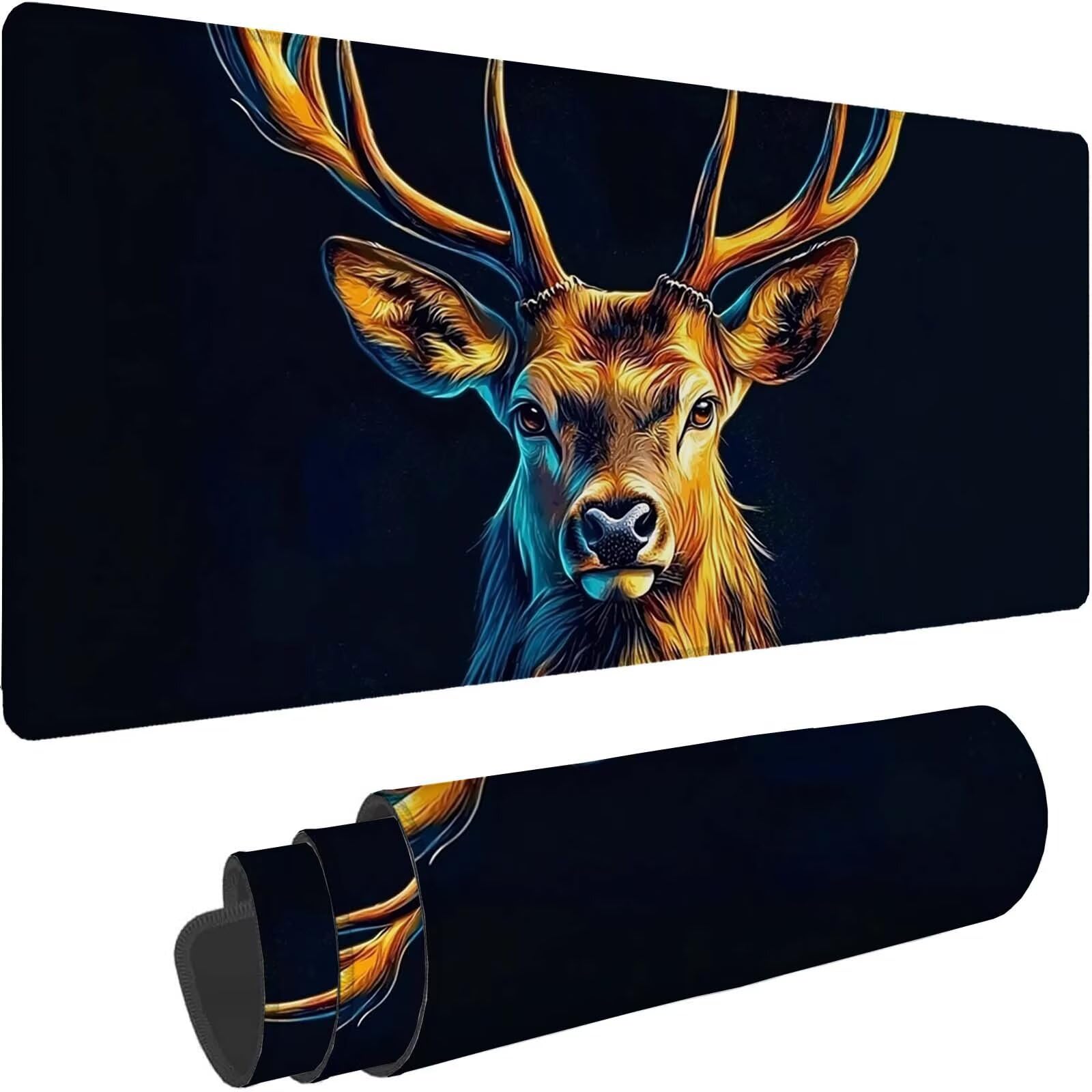Tappetino Mouse 900x450mm | Superficie Ultra-Liscia | nero 0-z294