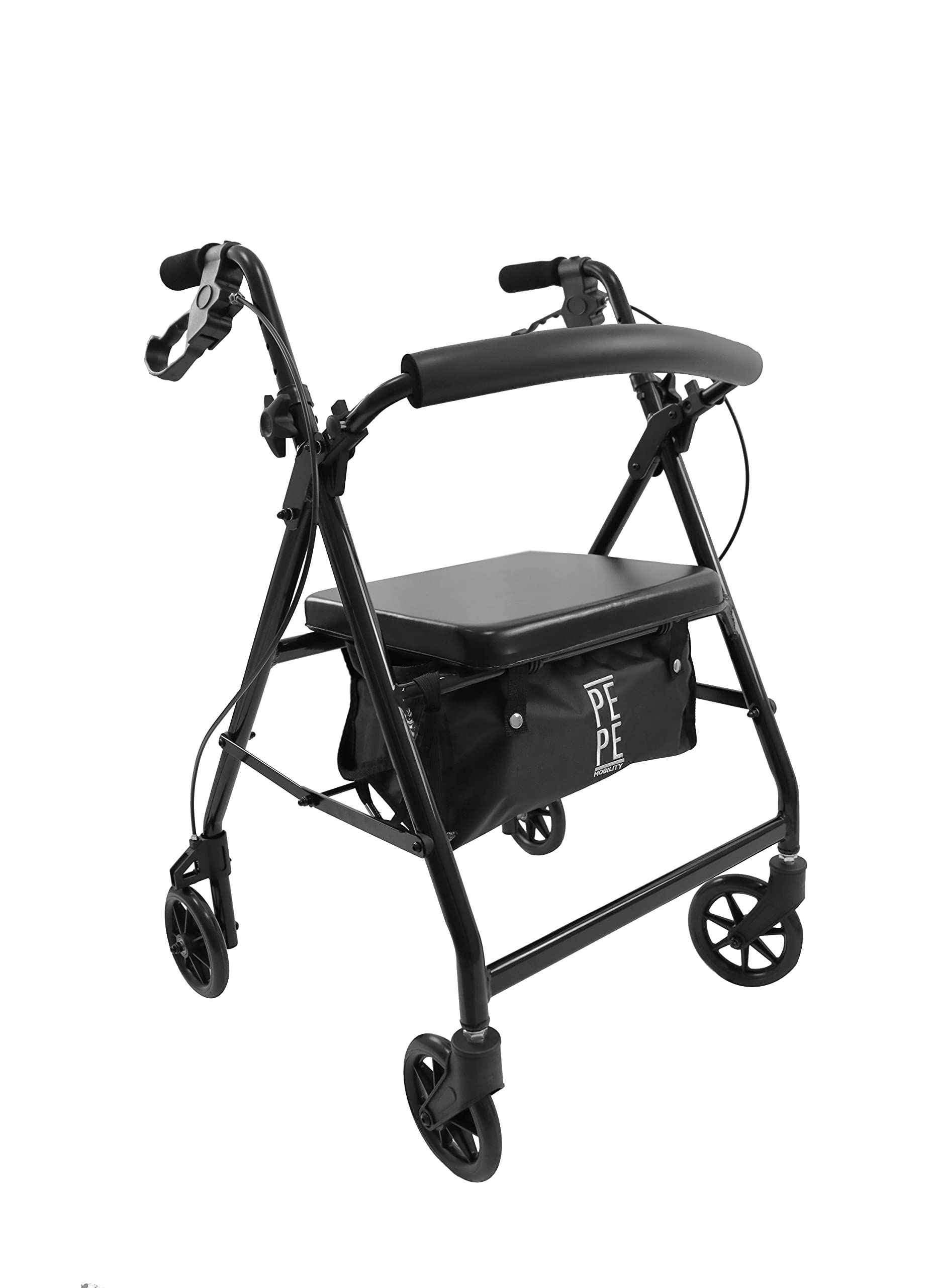 Buy Pepe Rollator Walker, Rollator Walker with Seat, Rollator Walker