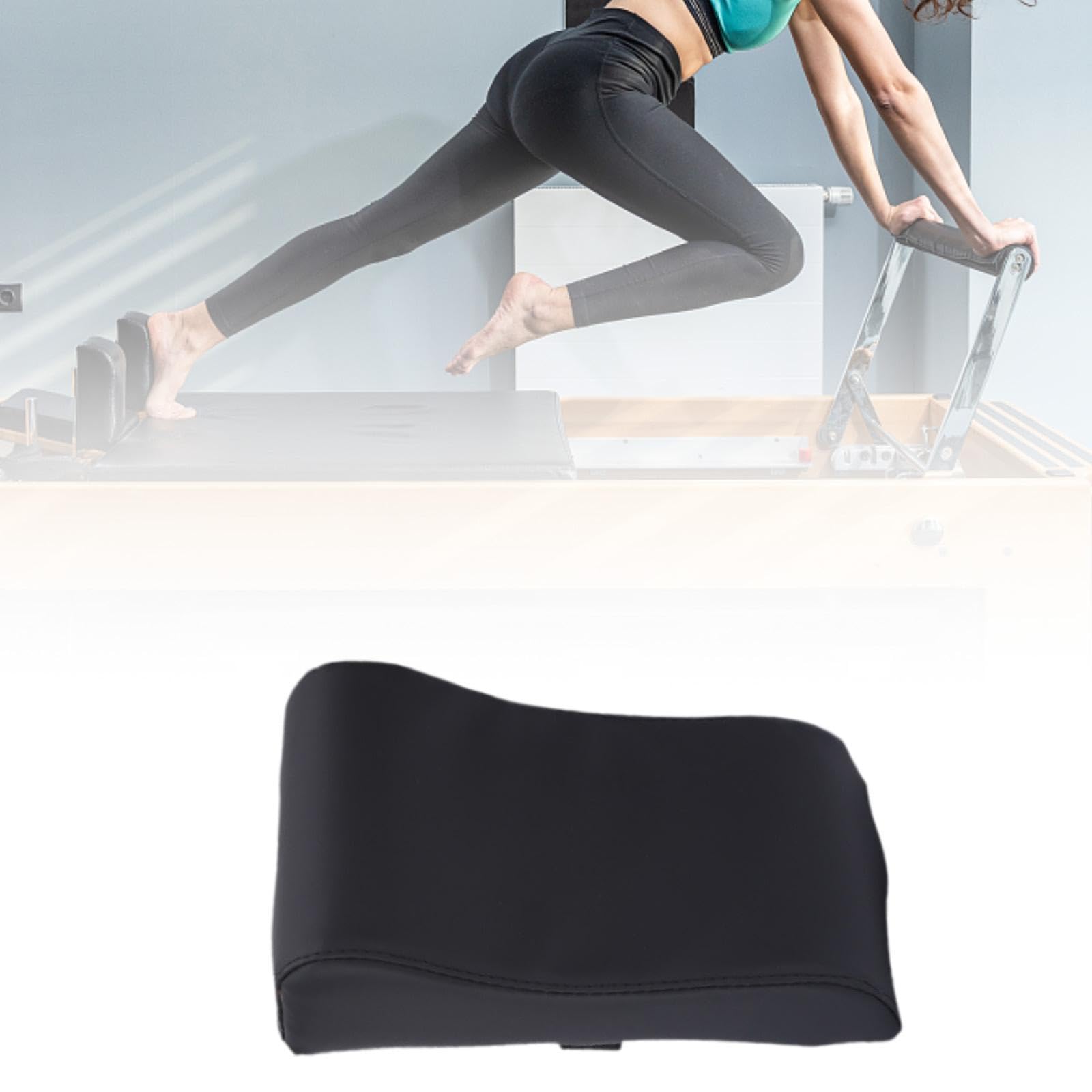 Amagogo Cuscino per Pilates Reformer, Accessorio aggiuntivo, Morbido e Antiscivolo, per Pilates Reformer Machine, Cuscino per Allenamento in Palestra a casa, Cuneo