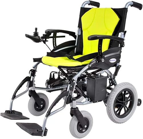 NEOCHY Silla de ruedas portátil de moda, plegable, ligera, de aleación de aluminio, con freno electromagnético y diseño de cojín extraíble, patineta disponible en Yaxa Guatemala
