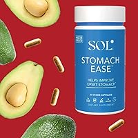 Vista 1 de Suplemento para aliviar el estómago con cúrcuma, neutraliza el ácido estomacal, ayuda a la digestión, alivia la acidez estomacal - Alivio óptimo